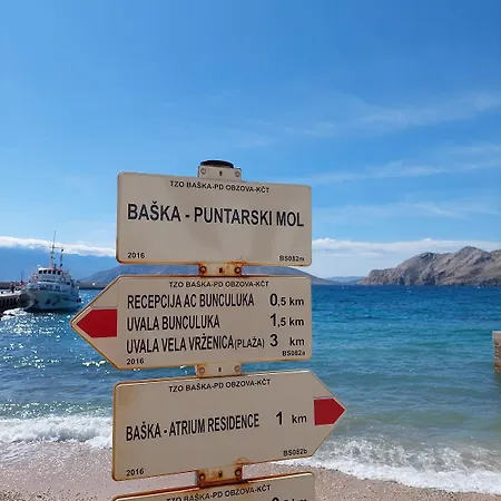 Apartman Erste Reihe Zum Baska (Krk)